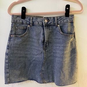 Mini Jean skirt